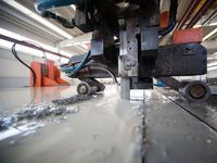 Gépi fűrészelés - egyedi laposacélok vágása