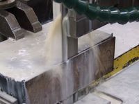 Gépi fűrészelés - hasábok darabolása