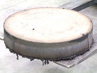 Rozsdamentes vastaglemezből vágott tárcsa